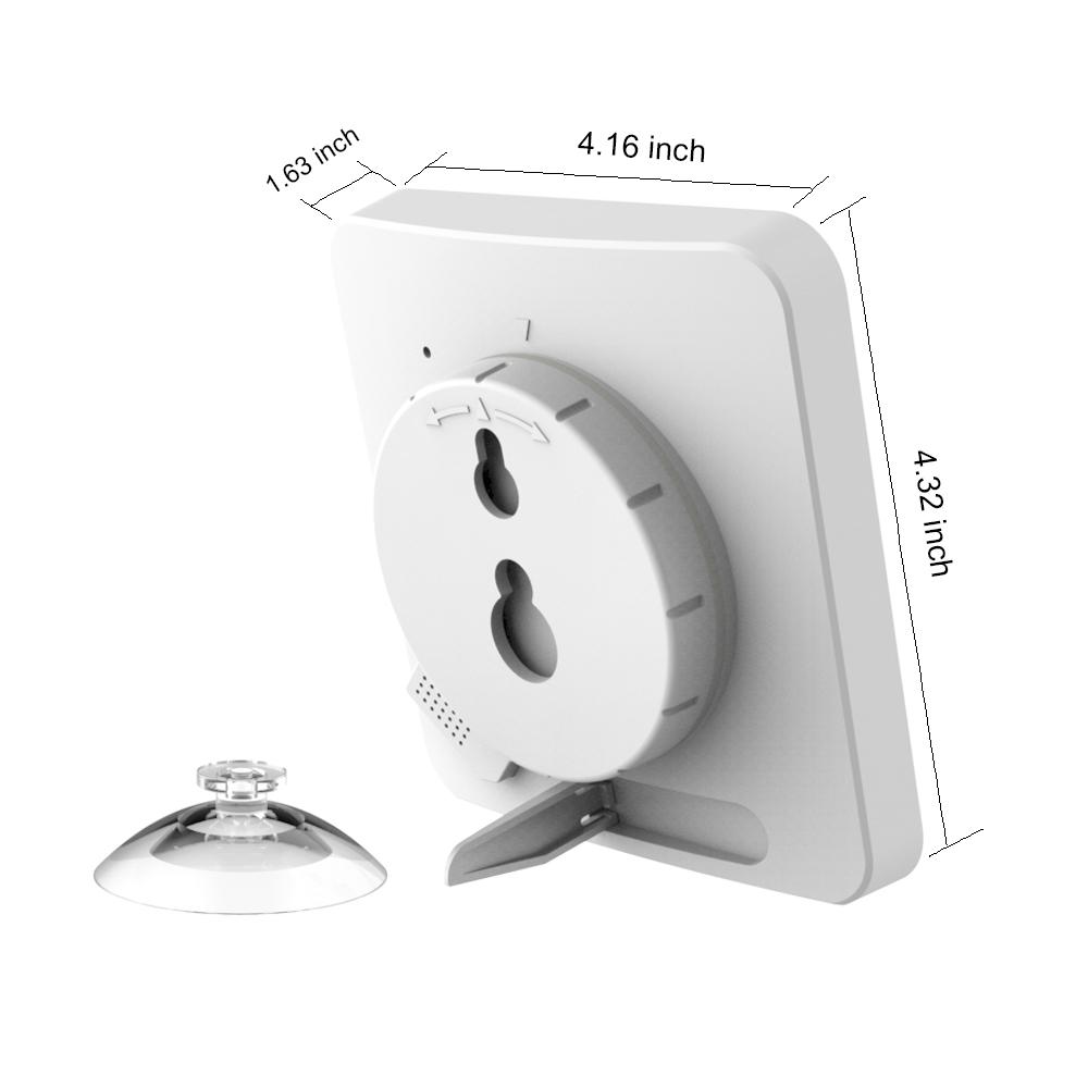 Waterproof Shower Clock w/ Timer (2 Packs)