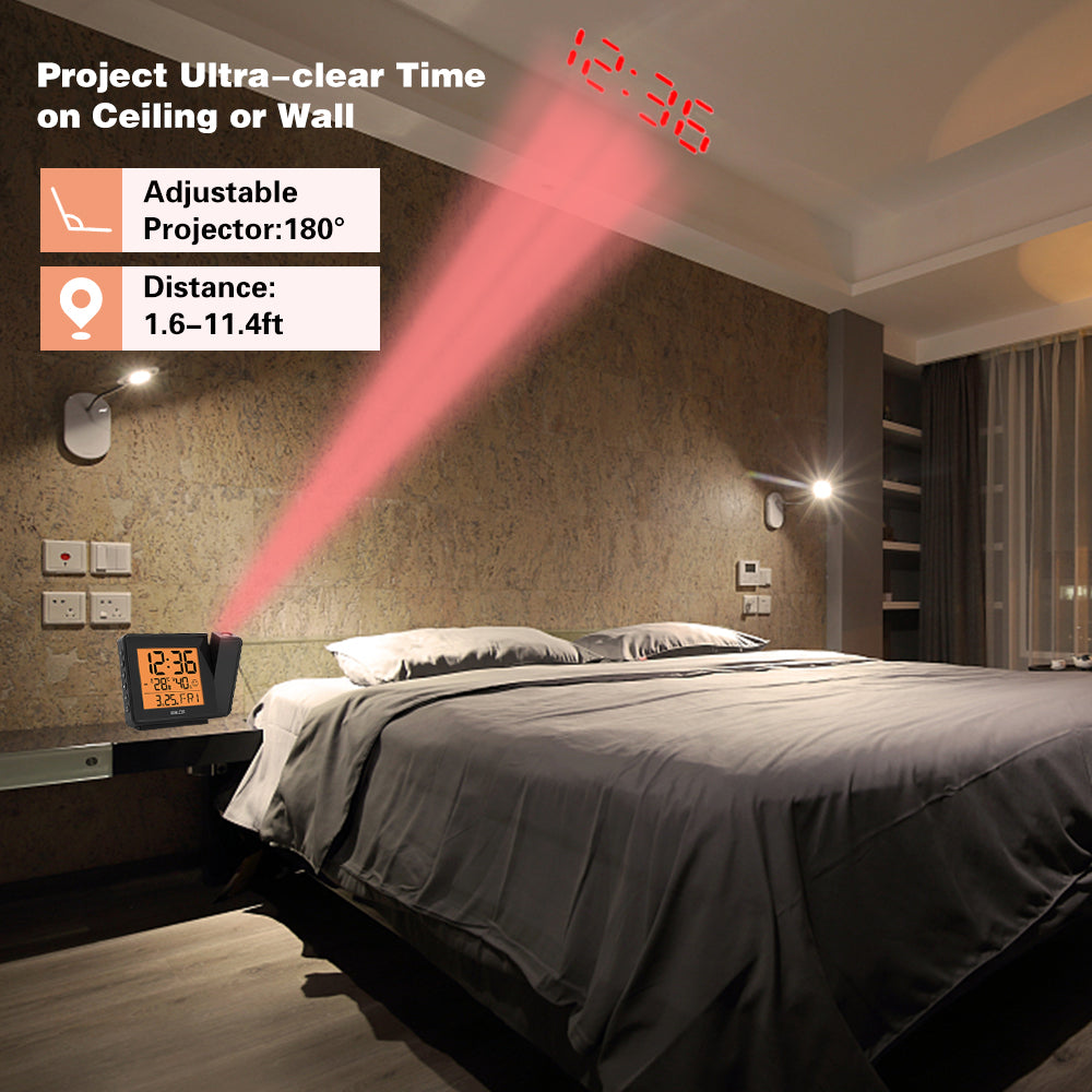 Digital Time Projection Alarm Clock