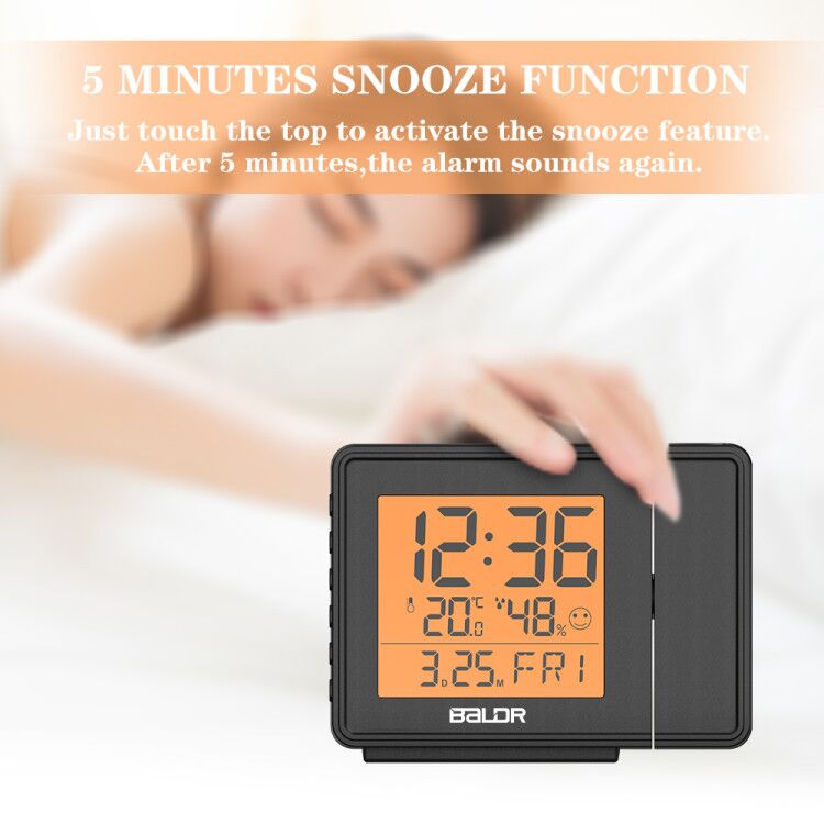 Digital Time Projection Alarm Clock