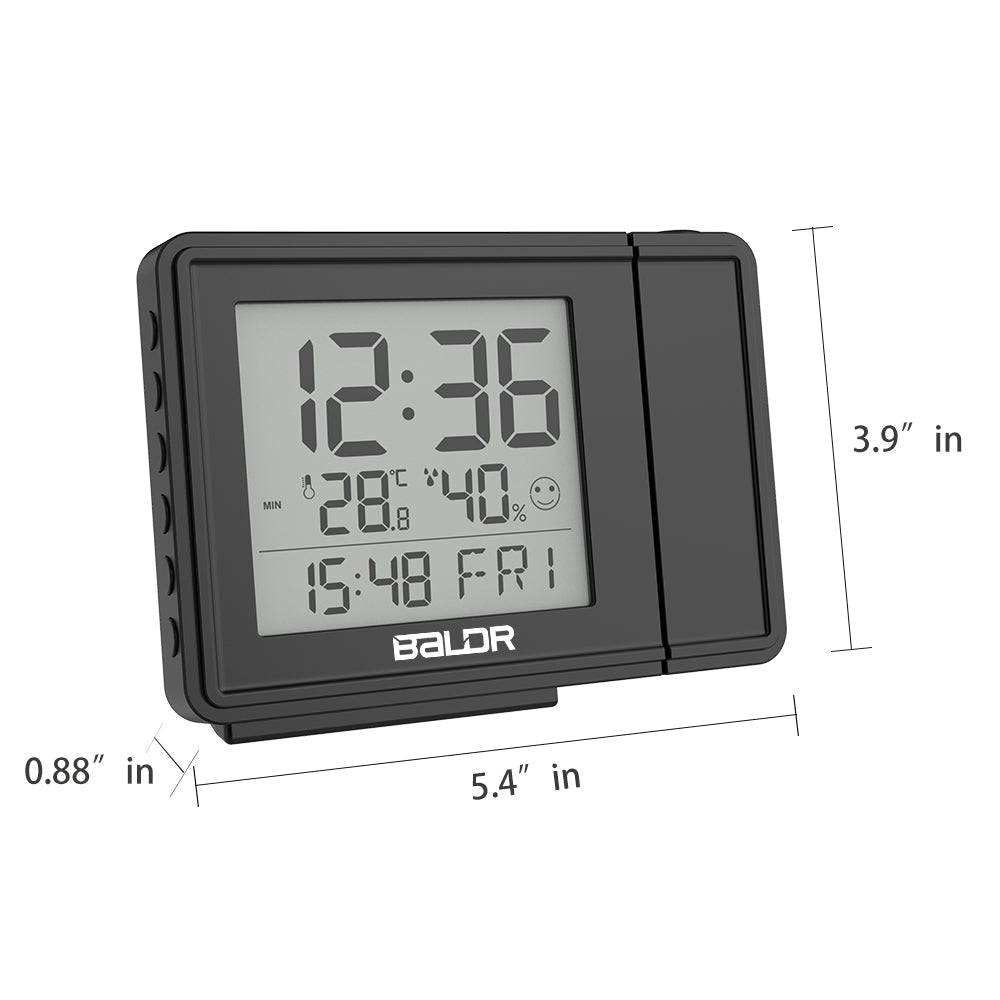Digital Time Projection Alarm Clock