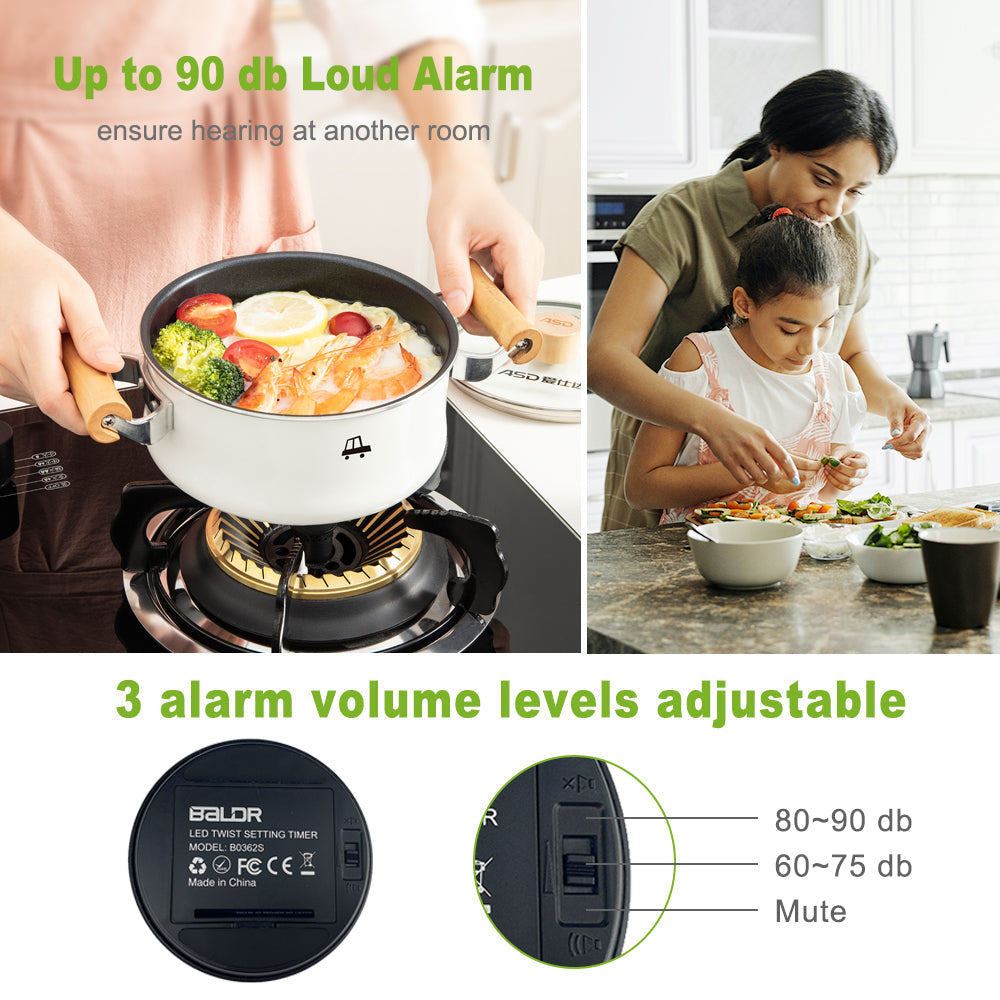 Kitchen Timer, Digital Timer for Kids