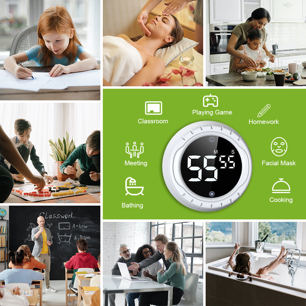 Kitchen Timer, Digital Timer for Kids