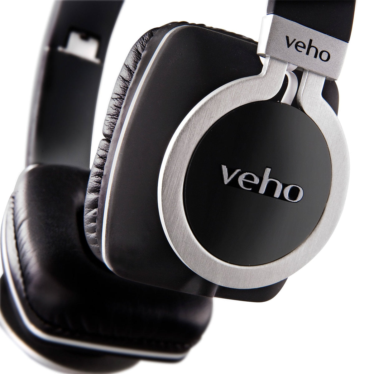 Veho Z-8 Designer Aluminium Headphones with Detachable Flex Cord System and Folding Design